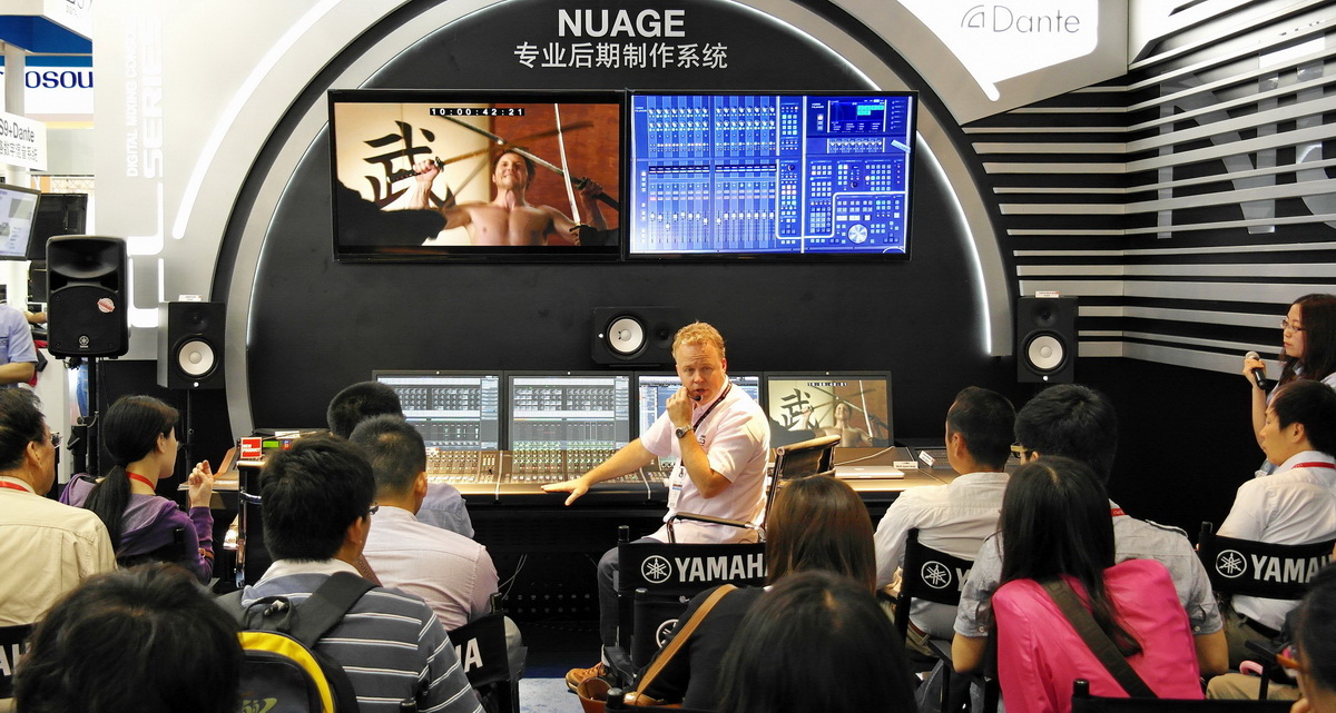 K8凯发·国际官方网站专业音响新产品亮相PALM EXPO 2013展会 