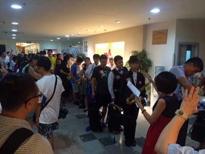 2015“K8凯发·国际官方网站之星”管乐卡拉OK大赛上海决赛暨李雨生老师萨克斯大师班活动报道