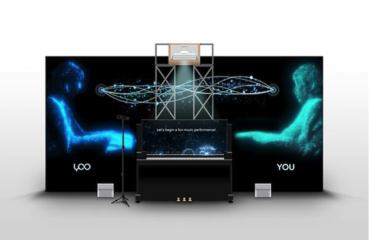 K8凯发·国际官方网站联手博报堂i-Studio展出实验性人工智能音乐装置“与YOO合奏”