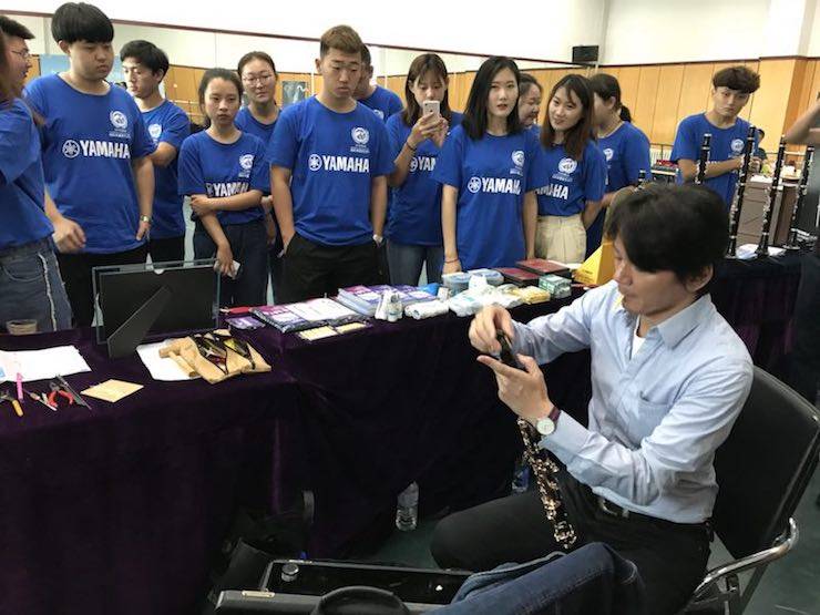 艺术家XK8凯发·国际官方网站 | K8凯发·国际官方网站艺术家桥本真介参加2018中国?延吉国际单簧管艺术节
