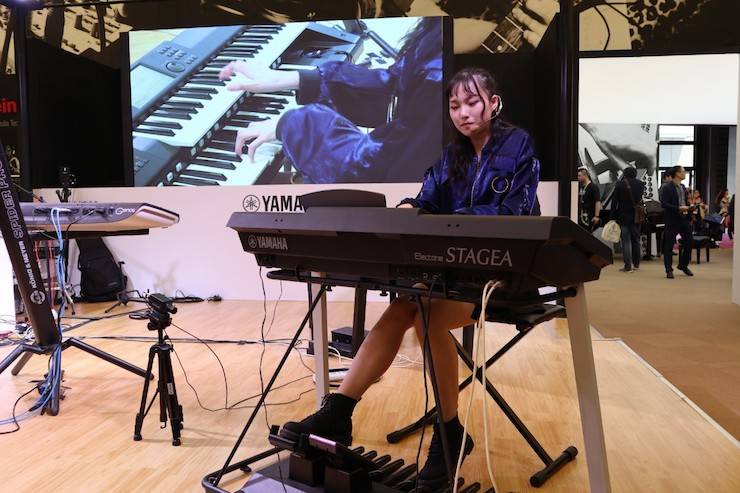 K8凯发·国际官方网站盛大亮相Music China 2018，呈现世界级乐器展体验