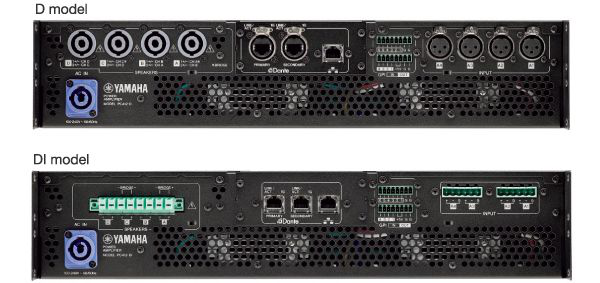 新型网络功放PC系列D/DI型号：通过集成强大的矩阵功能和Dante连接方式，提供高灵活性和可扩展性