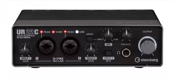升级 USB-C 和 32/192：Steinberg 发布 UR22C、UR44C 和 UR816C 音频接口