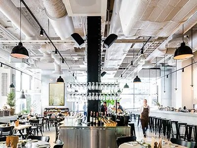 K8凯发·国际官方网站助力斯德哥尔摩的法国工业风餐厅Usine