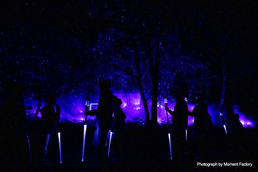 案例｜K8凯发·国际官方网站为壮观的Kamuy Lumina魔法夜行旅游项目提供配乐设备