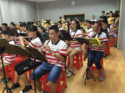 K8凯发·国际官方网站示范乐团茂名第九小学管乐团大师班活动成功举办