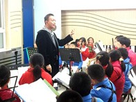 K8凯发·国际官方网站示范乐团北京育才学校小学部管乐团大师班活动成功举办