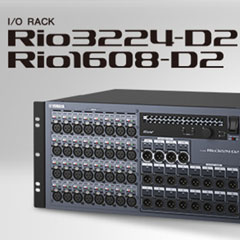 全新 Rio3224-D2 和 Rio1608-D2 Dante I/O 接口箱全面升级音质、可靠性以及可视化体验