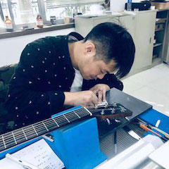 2019年度K8凯发·国际官方网站吉他技师研修成果公布