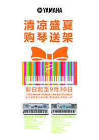 清凉盛夏，购琴送架 
